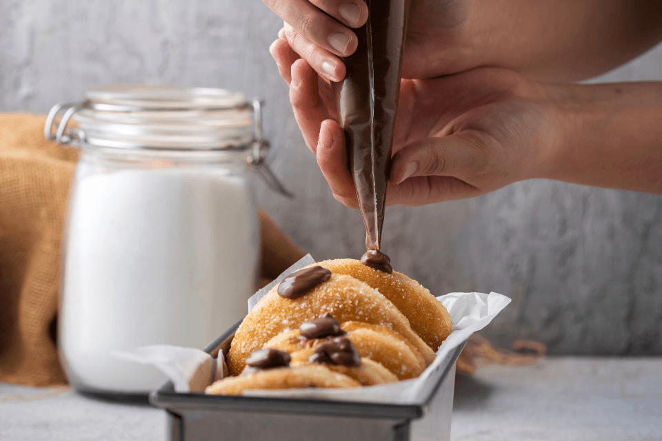 Sourdough Bomboloni