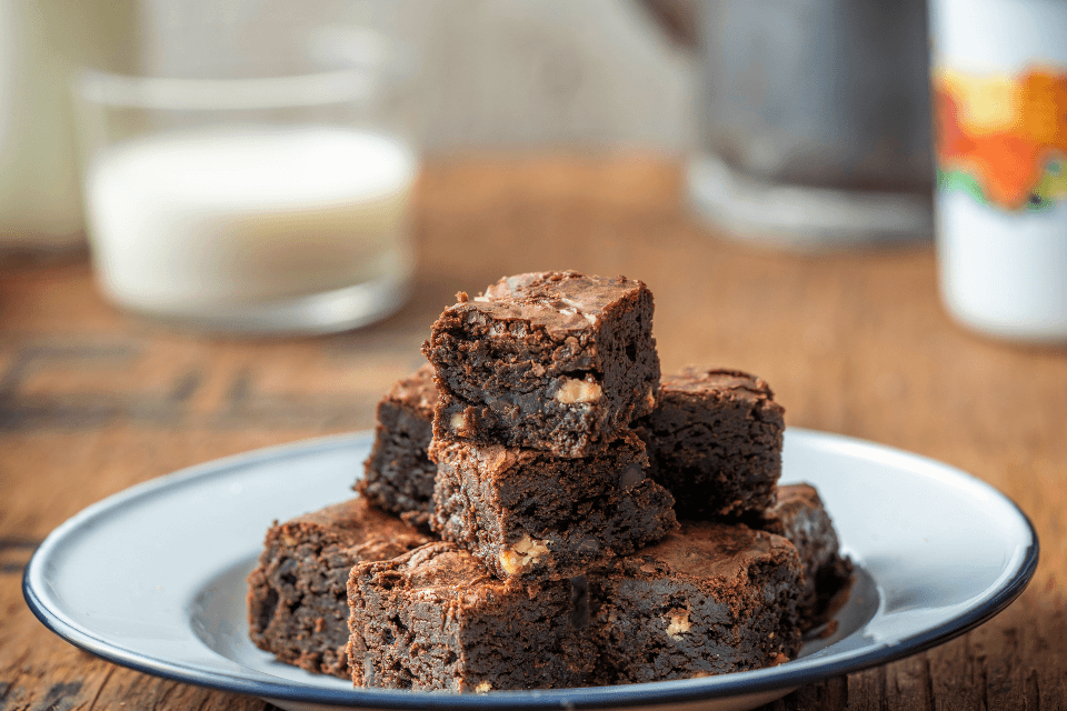 Triple Chocolate Brownies