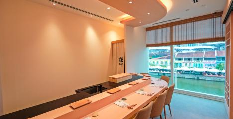 Interiors at Sushi Kenshin