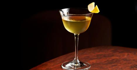 Citrus Oil Dirty Martini