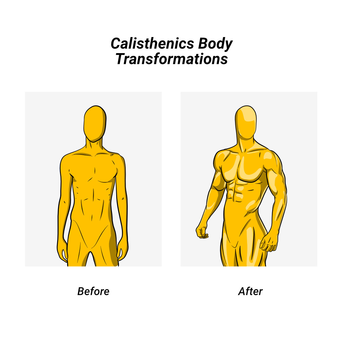calisthenics before and after transformation