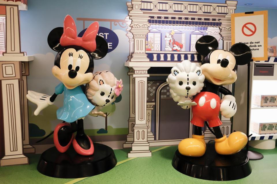 Mickey and Minnie collectibles