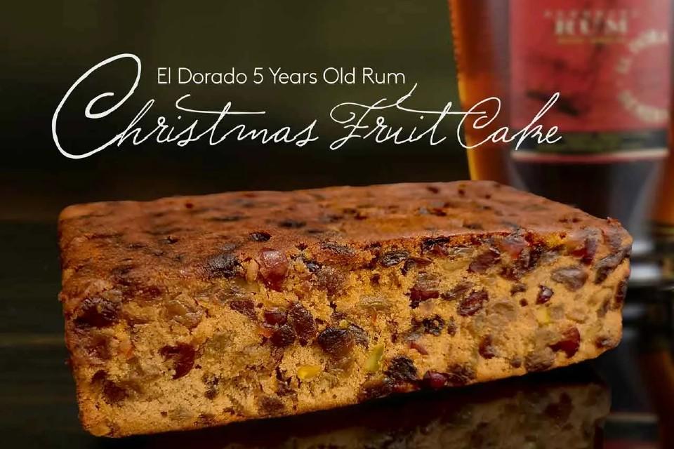 El Dorado 5 Years Old Rum Christmas Fruit Cake