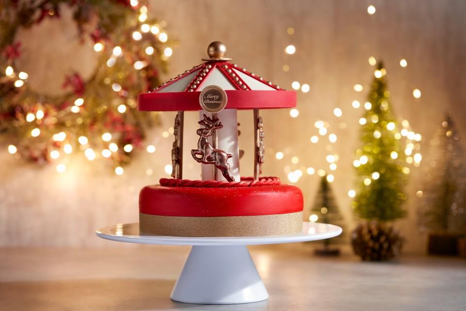 The limited edition ‘Christmas Carousel’ Fruitcake