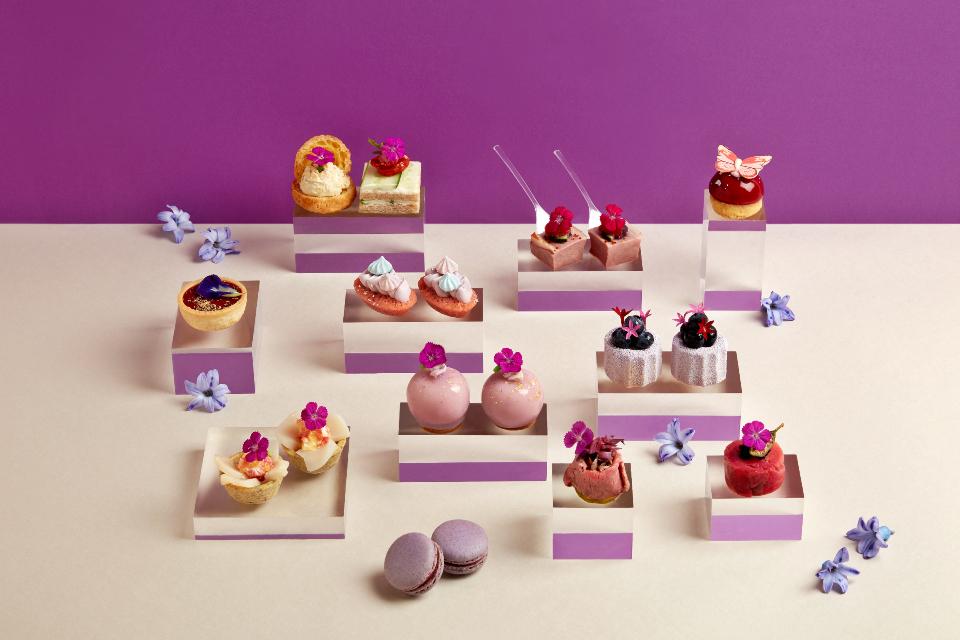 Purple Afternoon Tea Returns to the Fullerton Hotels Singapore in Celebration of International Women’s Day