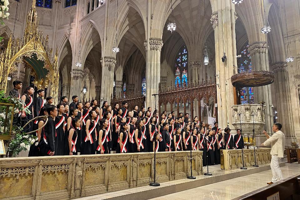 Local Children’s Choir Receives Standing Ovation at Carnegie Hall