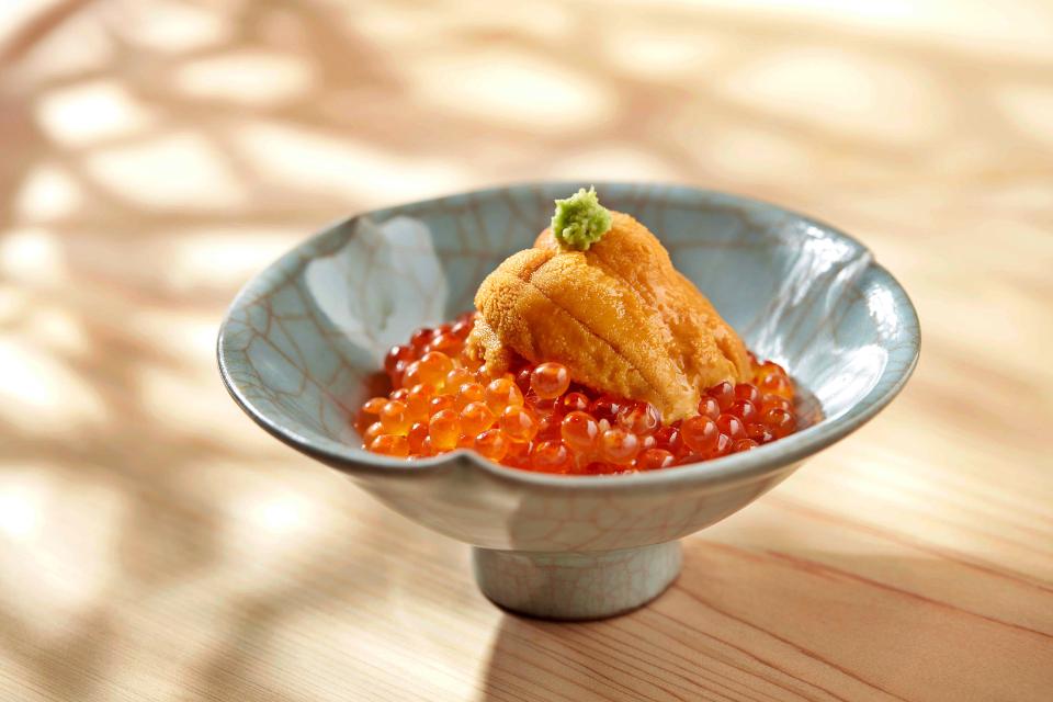 Sato's Signature Uni and Ikura Rice Bowl