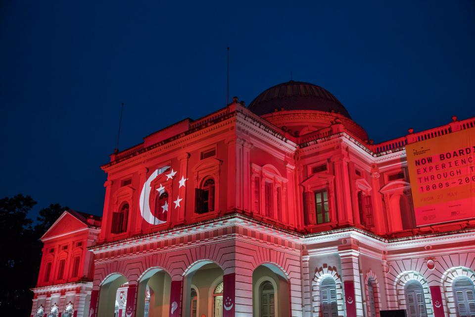 National Day Facade Light Up