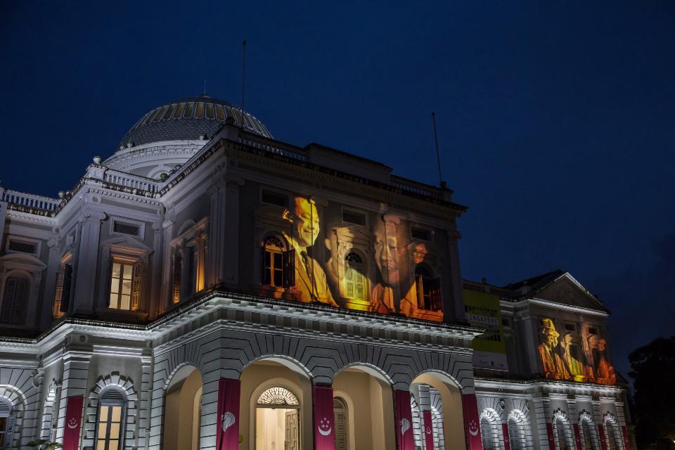 National Day Facade Light Up