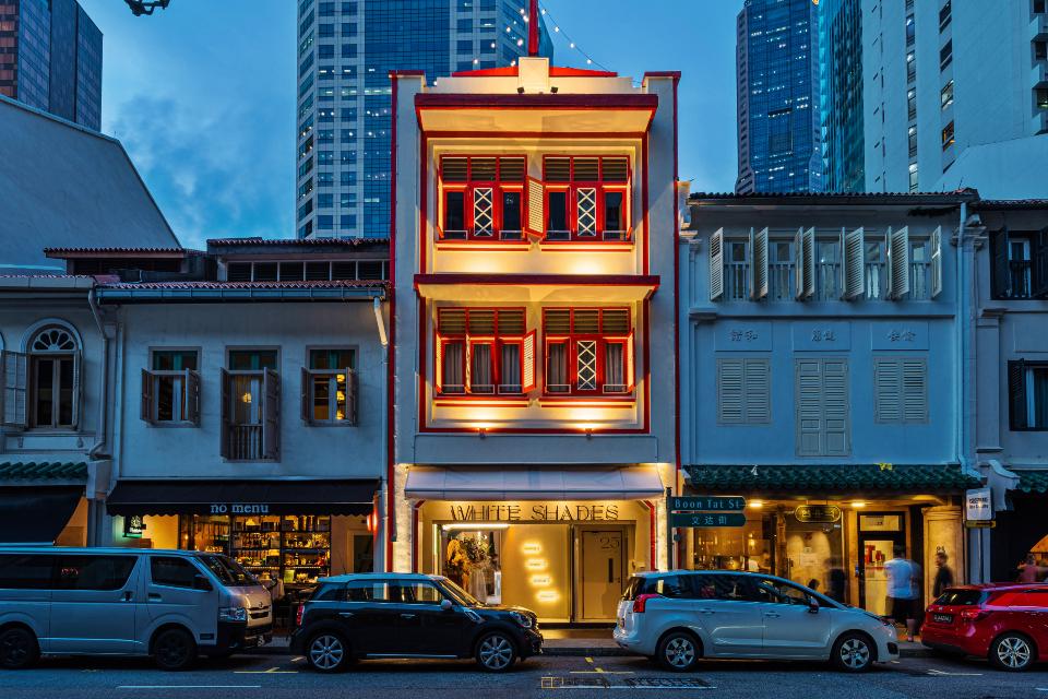 White Shades Facade (Landscape)