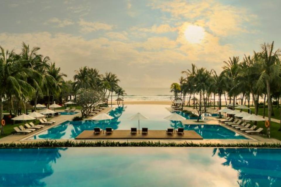 Harnoor Enjoys a Beach Holiday at Danang Marriot Resort & Spa