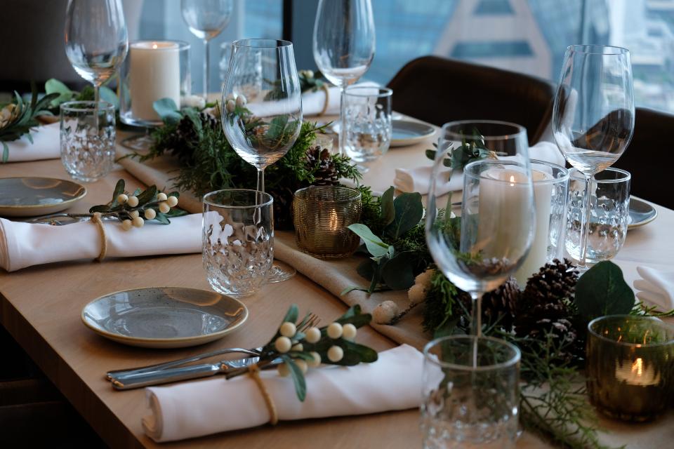 Festive Table Decor