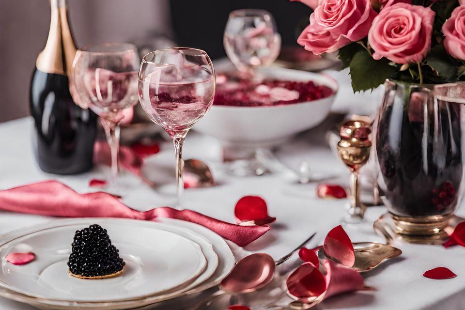 Revel in a Romantic Valentine's Day Feast at Caviar: A Sensual Culinary Experience with Live Harp Music