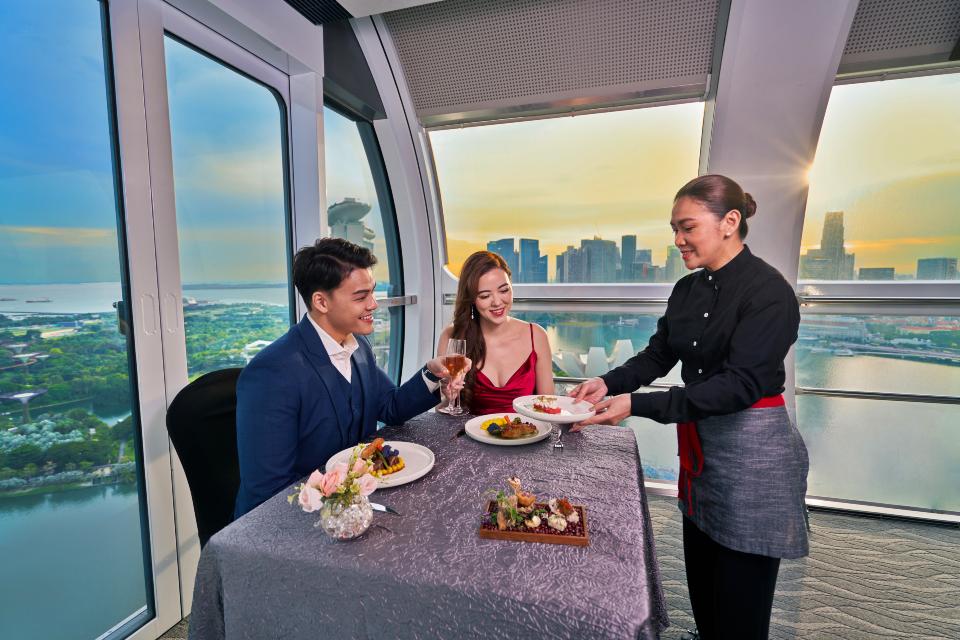 Embarking on Culinary Heights: Expat Choice Reporter Rebecca Assice's Review of 165 Sky Dining - Singapore's Tallest Gastronomic Marvel