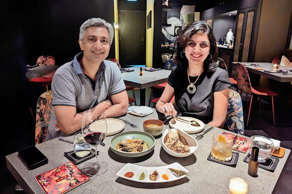 Food Editor Harnoor Channi-Tiwary Experiences Journey 4 at Ahāra, Contemporary Indian Restaurant in Singapore