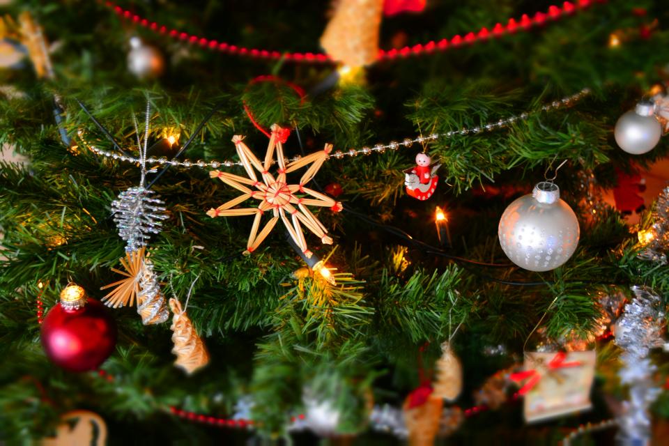 Christmas Tree with Christmas decorations in Singapore 