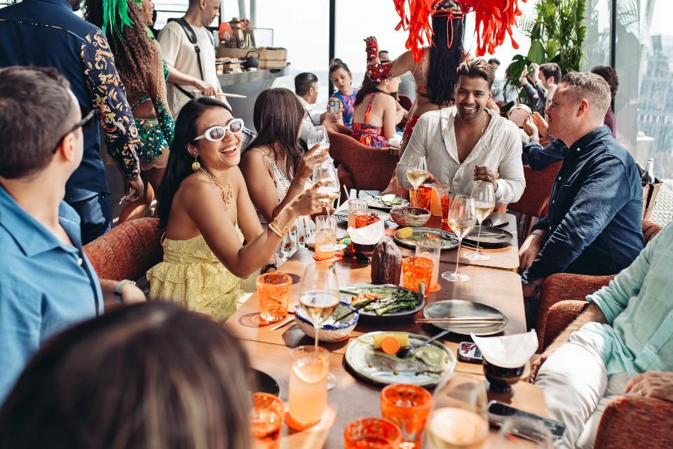 Dine, Dance and Watch Fireworks This SG60 at SUSHISAMBA’s Rooftop Brunch