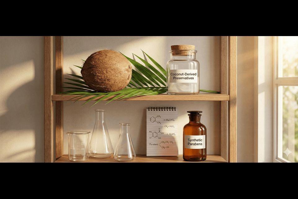 Comparing Coconut to Parabens: Which Is the Better Natural Preservative... Every day, we use a variety of personal care products, from shampoos and conditioners to facial cleansers and moisturizers. Most of these products contain water and organic ingredients, creating the perfect environment for bacteria, yeast, and mold to grow.