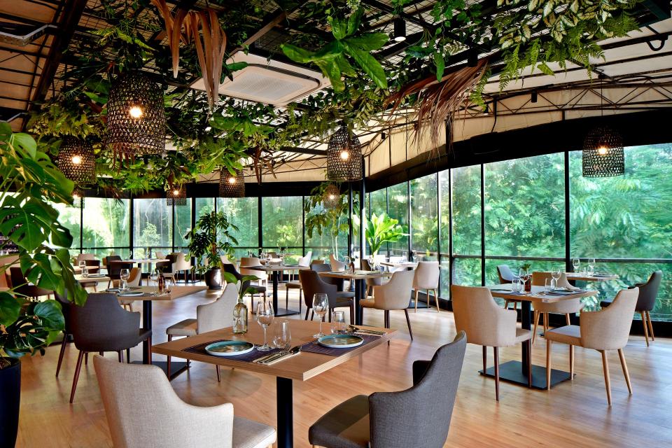 Amazon room at SUSHISAMBA Singapore