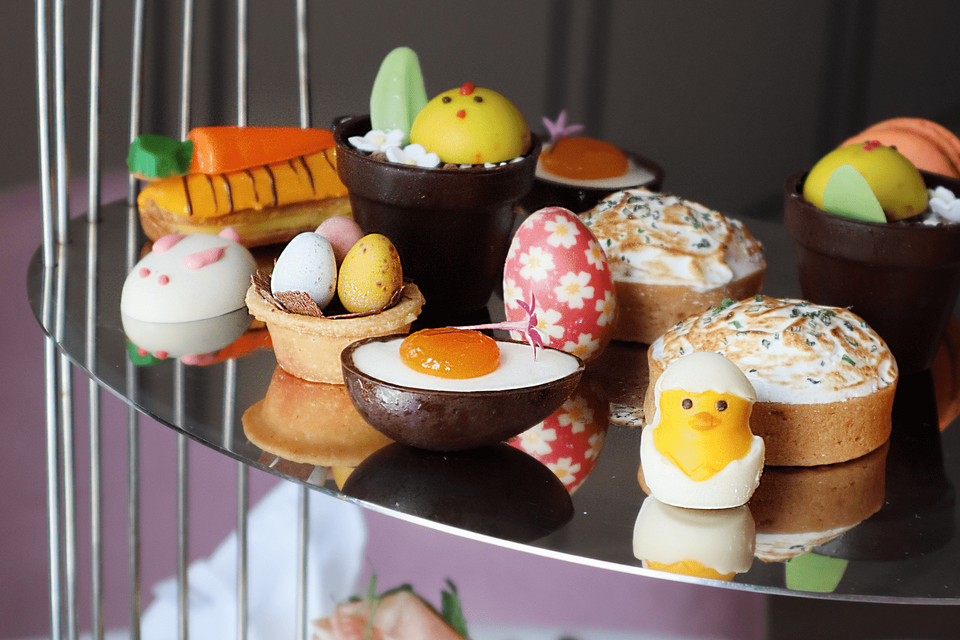 Delightful Easter Dainties at Tablescape Restaurant & Bar