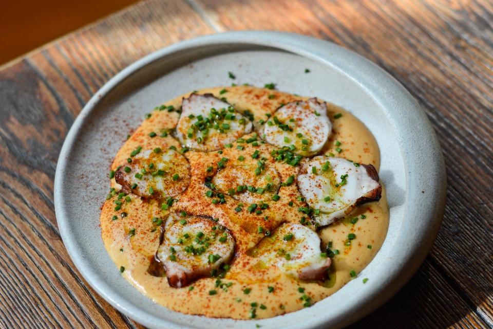 Spanish Octopus with Iberico Chorizo Foam