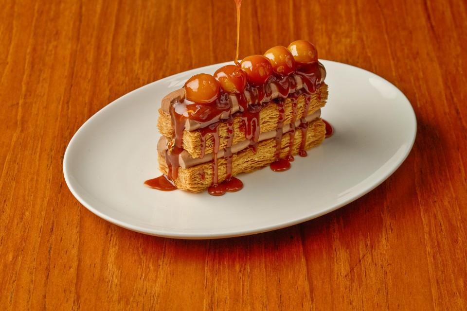 Valrhona Chocolate Mille-feuille