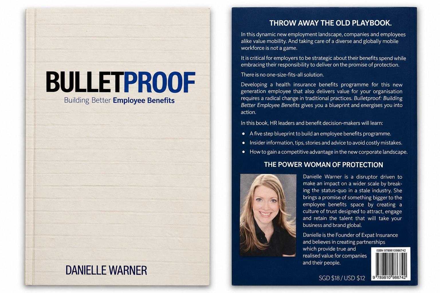 Bulletproof by Danielle Warner, front and back covers
