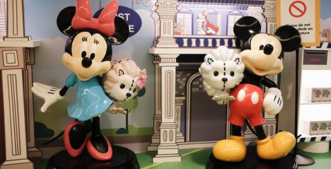 Mickey and Minnie collectibles