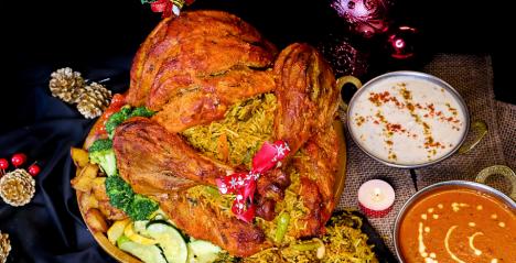 Revel in the Joy of Christmas With Delicious Festive Tandoori Turkey at Adda