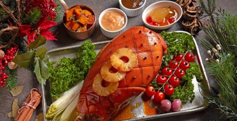 Town Restaurant’s Honey-Glazed Champagne Ham