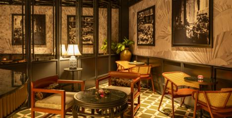 Travel back in time at Chandu: A Speakeasy Cocktail Bar Inspired by Colonial Singapore.