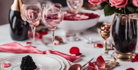 Revel in a Romantic Valentine's Day Feast at Caviar: A Sensual Culinary Experience with Live Harp Music