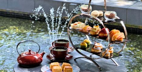 Tropical Afternoon Tea at LeBar