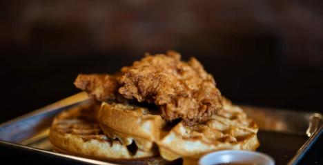 chicken and waffles