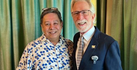 Expat Reporter Douglas Peris Experiences Wine Royalty with Tim Mondavi in Singapore