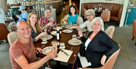 Altro Zafferano Delights Expat Choice Reporter Rebecca Assice and Team With Italian Excellence