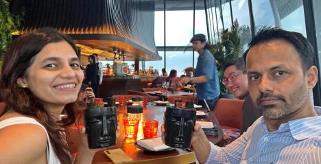 Expat Choice Reporter Tania dines at SUSHISAMBA Singapore