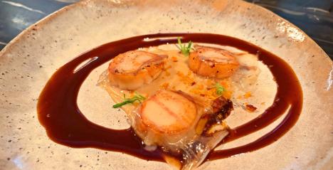 scallops at esquina singapore