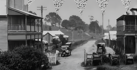 Billinugel street scape back in the 1880s