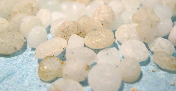 Nurdles are very small pellets